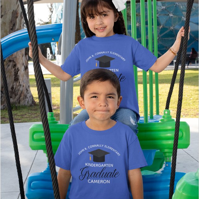 Camiseta Graduado de jardín de infancia Personalizado niños (Subido por el creador)