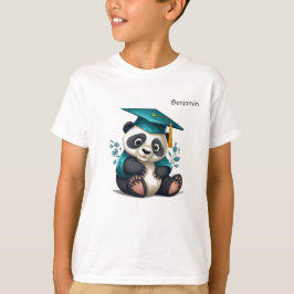 Camiseta Graduado de jardín de infancia personalizado Panda