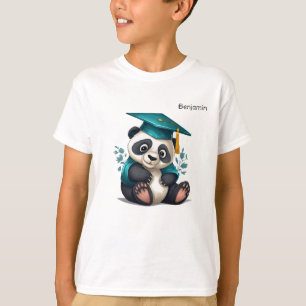 Camiseta Graduado de jardín de infancia personalizado Panda