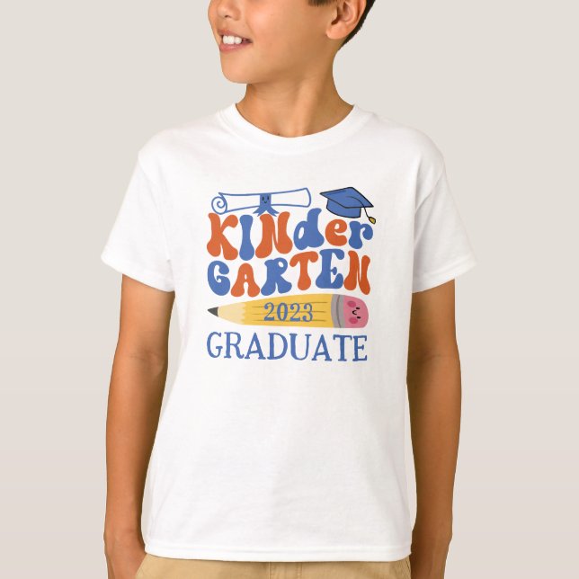 Camiseta Graduado de jardín de infancia T-Shirt (Anverso)
