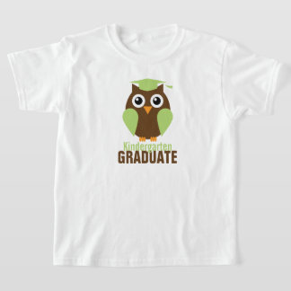 Camiseta Graduado de jardines de infancia de la lechuza ver