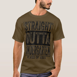 Camiseta Graduado de jardines de infantes de Outta 22 Gradu