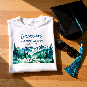 Camiseta Graduado de la Montaña de Aventuras 
