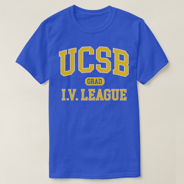 Camiseta Graduado de la UCSB IV League UCSB Grad (Diseño del anverso)