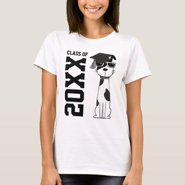 Camiseta Graduado de Perro Genial (Anverso)