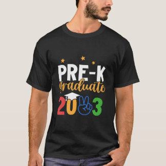 Camiseta Graduado de Pre-K Graduación de Pre-K 2023 Último