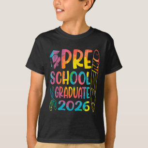 Camiseta Graduado de Preescolar 2026 Cl de 2026 Graduación