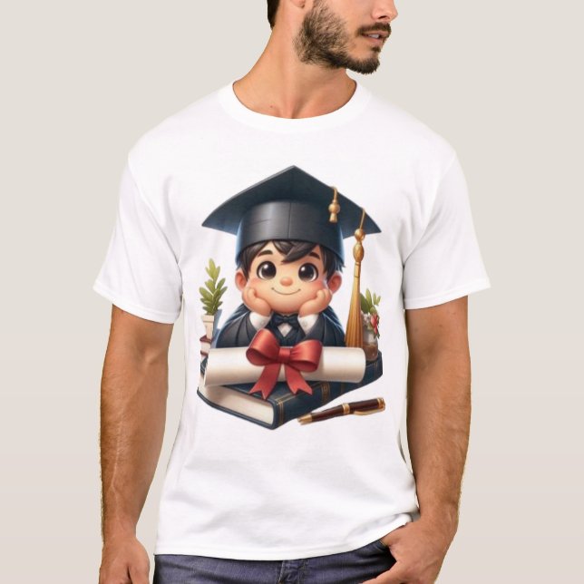 Camiseta Graduado de ropa (Anverso)