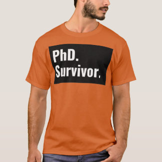 Camiseta Graduado de sobreviviente de doctorado 1