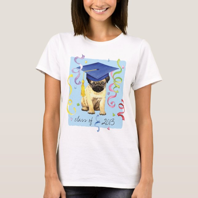 Camiseta Graduado del barro amasado (Anverso)