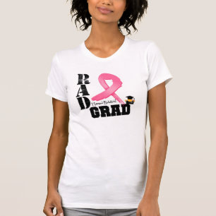 Camiseta Graduado del RAD de la radioterapia del cáncer de