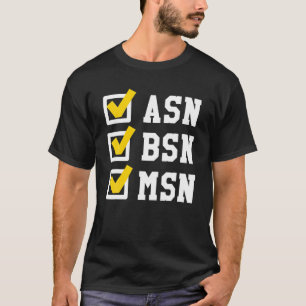 Camiseta Graduado divertido de la lista de comprobación del