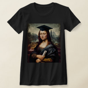Camiseta Graduado divertido de Mona Lisa