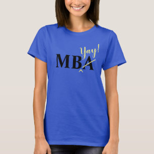 Camiseta Graduado entusiasta de MBA