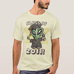 Camiseta Graduado extranjero adaptable por los estudios de