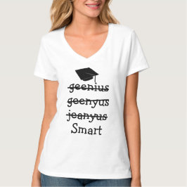 Camiseta Graduado Genius Smart