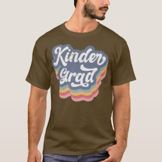 Camiseta Graduado Graduado de Graduado Rainbow Kinder Gr