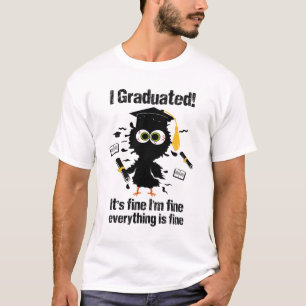 Camiseta Graduado Graduado De Licenciatura El Último Día De