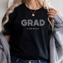Camiseta GRADUADO | Guay Disco Style Text para el graduado