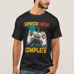 Camiseta Graduado Jugador Jugador Completo Vintage Junior
