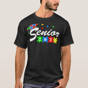 Camiseta Graduado Mayor en Autismo 2022 Para Adolescentes A