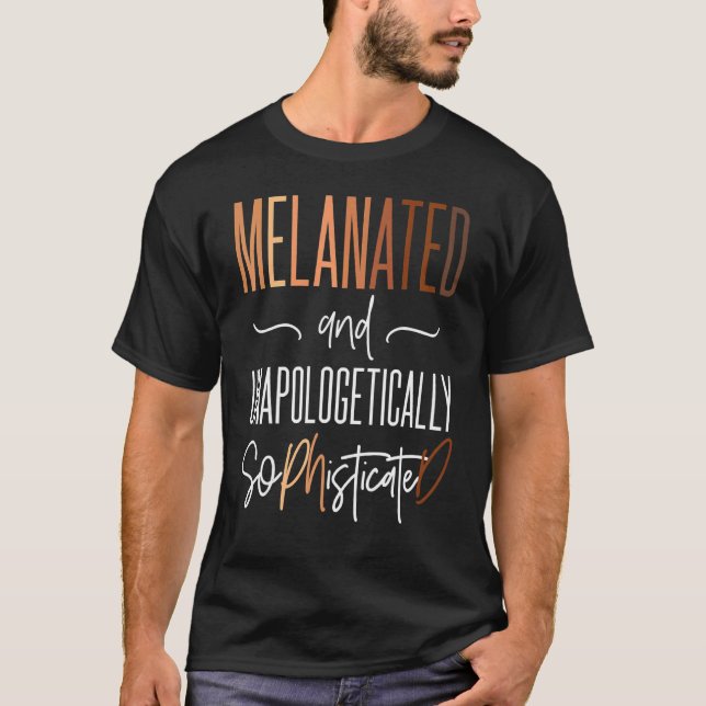 Camiseta Graduado Melanado de Candidato de Phd Negro (Anverso)