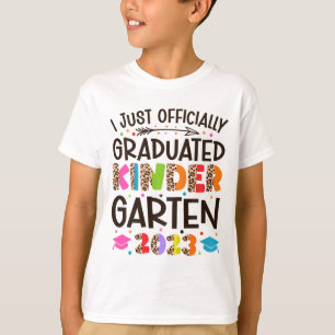 Camiseta Graduado Oficial De Jardines De Infancia 202