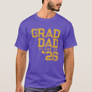 Camiseta Graduado papá   Clase de 2026