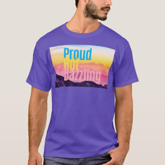 Camiseta Graduado PhD Orgulloso Hot Dazzling Pastel Diseño 