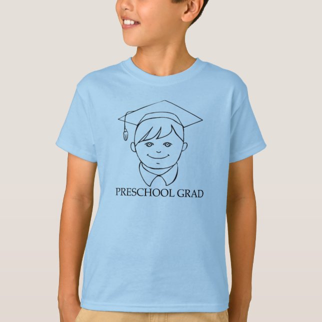 Camiseta Graduado preescolar (Anverso)