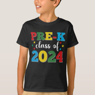 Camiseta Graduado Preescolar De 2024