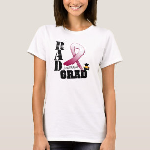 Camiseta Graduado principal del RAD de la radioterapia del