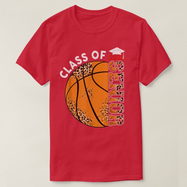 Camiseta Graduado Senior 2022 De 20 Jugador De Baloncesto (Diseño del anverso)
