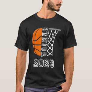 Camiseta Graduado Senior Class 2023 Graduación Basketball P