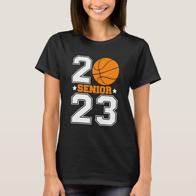 Camiseta Graduado Senior Class de 2023 Basketball Player Gr (Anverso)