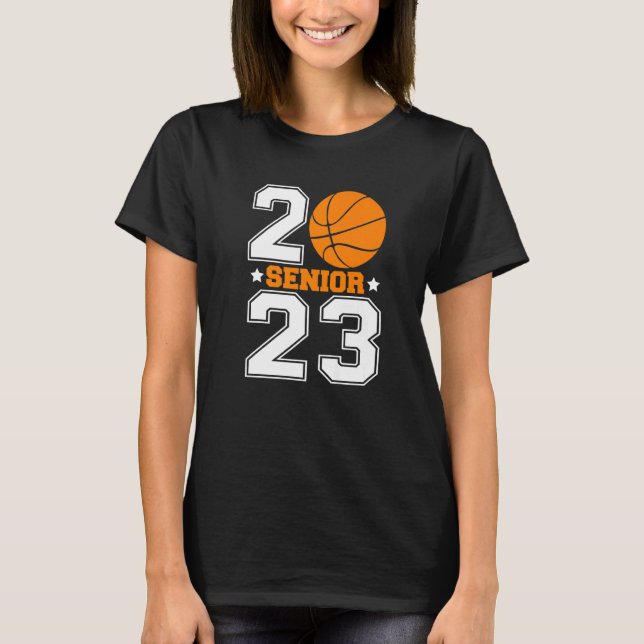 Camiseta Graduado Senior Class de 2023 Basketball Player Gr (Anverso)