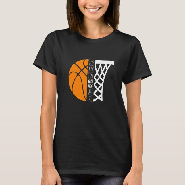 Camiseta Graduado Senior Class de 2023 Basketball Player Gr (Anverso)