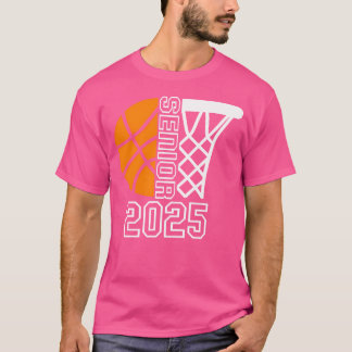 Camiseta Graduado Senior Class Of 2025 Basketball Player Gr