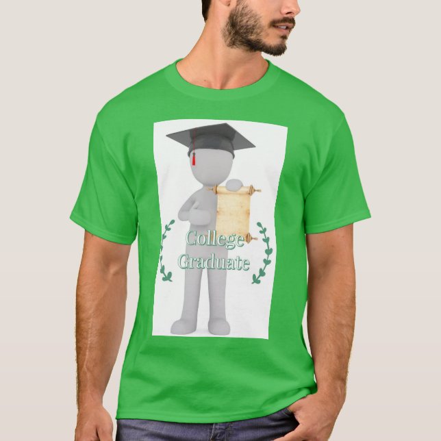 Camiseta Graduado universitario (Anverso)