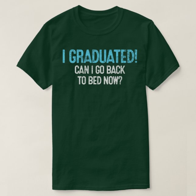 Camiseta Graduado Vintage (Diseño del anverso)