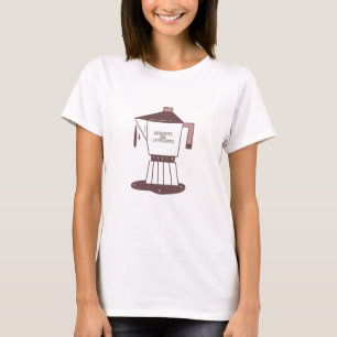 Camiseta Graduado Y Cafeinado