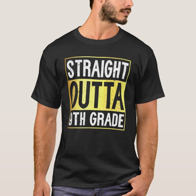 Camiseta Graduados de 9º Grado Clase Niños (Anverso)