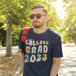 Camiseta Graduate 2023 Senior Class Custom College Grad