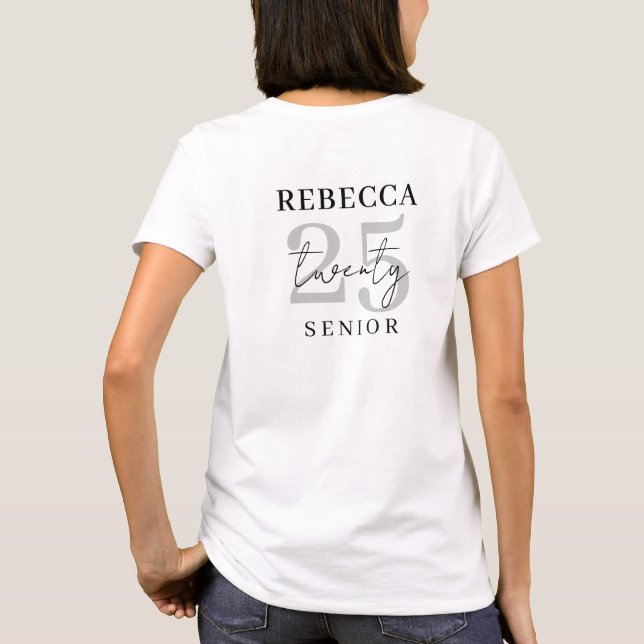 Camiseta Graduate Off to start a new chapter Graduation (Reverso)