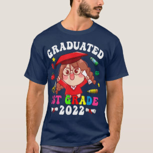 Camiseta Graduated 2022 1st Grade Cute Anime Girl Funny Gra