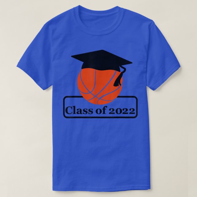 Camiseta Graduation Class Of 2022 Basketball Player Senior  (Diseño del anverso)