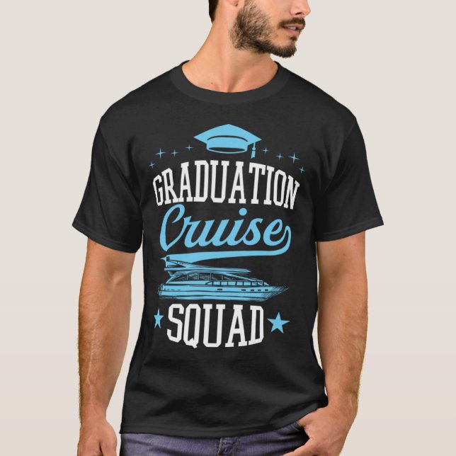 Camiseta Graduation Cruise Squad Graduation Cruise Ship Tri (Anverso)