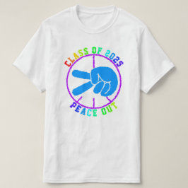Camiseta Graduation Peace Out Class Of 2025 Graduate Guay