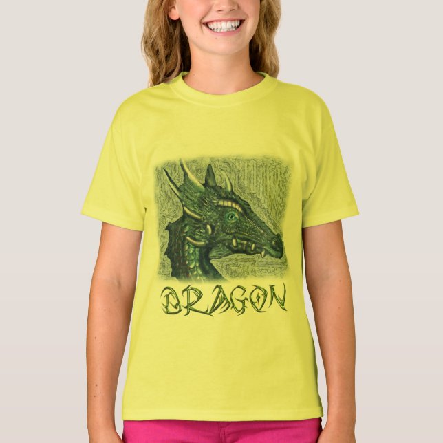 Camiseta Graelle, la magia de la fantasía de su dragón (Anverso)