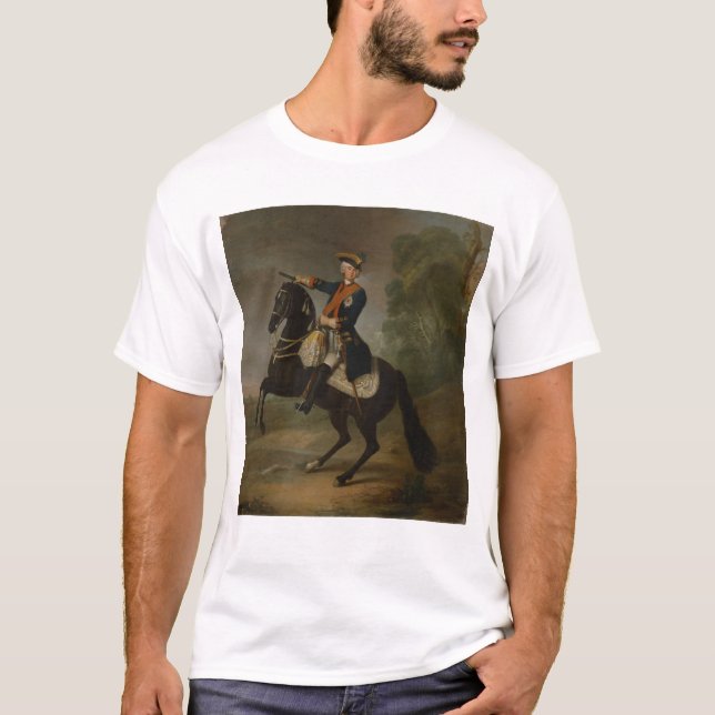 Camiseta Graf von Schwerin de Kurt Cristóbal a caballo (Anverso)